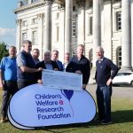 CWRF Trustees Present a £66,222 charity donation cheque to Great Ormond Street Hospital at the 41st Annual CWRF Golf Day at Moor Park Golf Club in support of children’s welfare and research.
